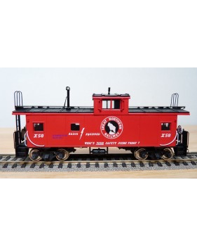 ORIENTAL LIMITED X58, fourgon de queue ( caboose) moderne class X GREAT NORTHERN BO
