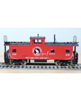 ORIENTAL LIMITED X58, fourgon de queue ( caboose) moderne class X GREAT NORTHERN BO