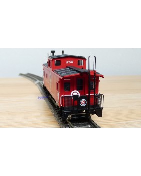 ORIENTAL LIMITED X58, fourgon de queue ( caboose) moderne class X GREAT NORTHERN BO