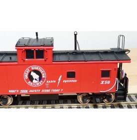 ORIENTAL LIMITED X58, fourgon de queue ( caboose) moderne class X GREAT NORTHERN BO