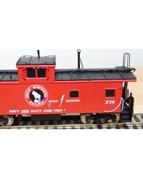 ORIENTAL LIMITED X58, fourgon de queue ( caboose) moderne class X GREAT NORTHERN BO