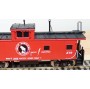 ORIENTAL LIMITED X58, fourgon de queue ( caboose) moderne class X GREAT NORTHERN BO