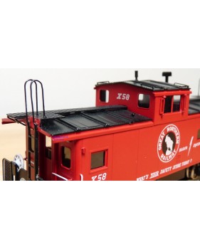 ORIENTAL LIMITED X58, fourgon de queue ( caboose) moderne class X GREAT NORTHERN BO