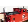 ORIENTAL LIMITED X58, fourgon de queue ( caboose) moderne class X GREAT NORTHERN BO
