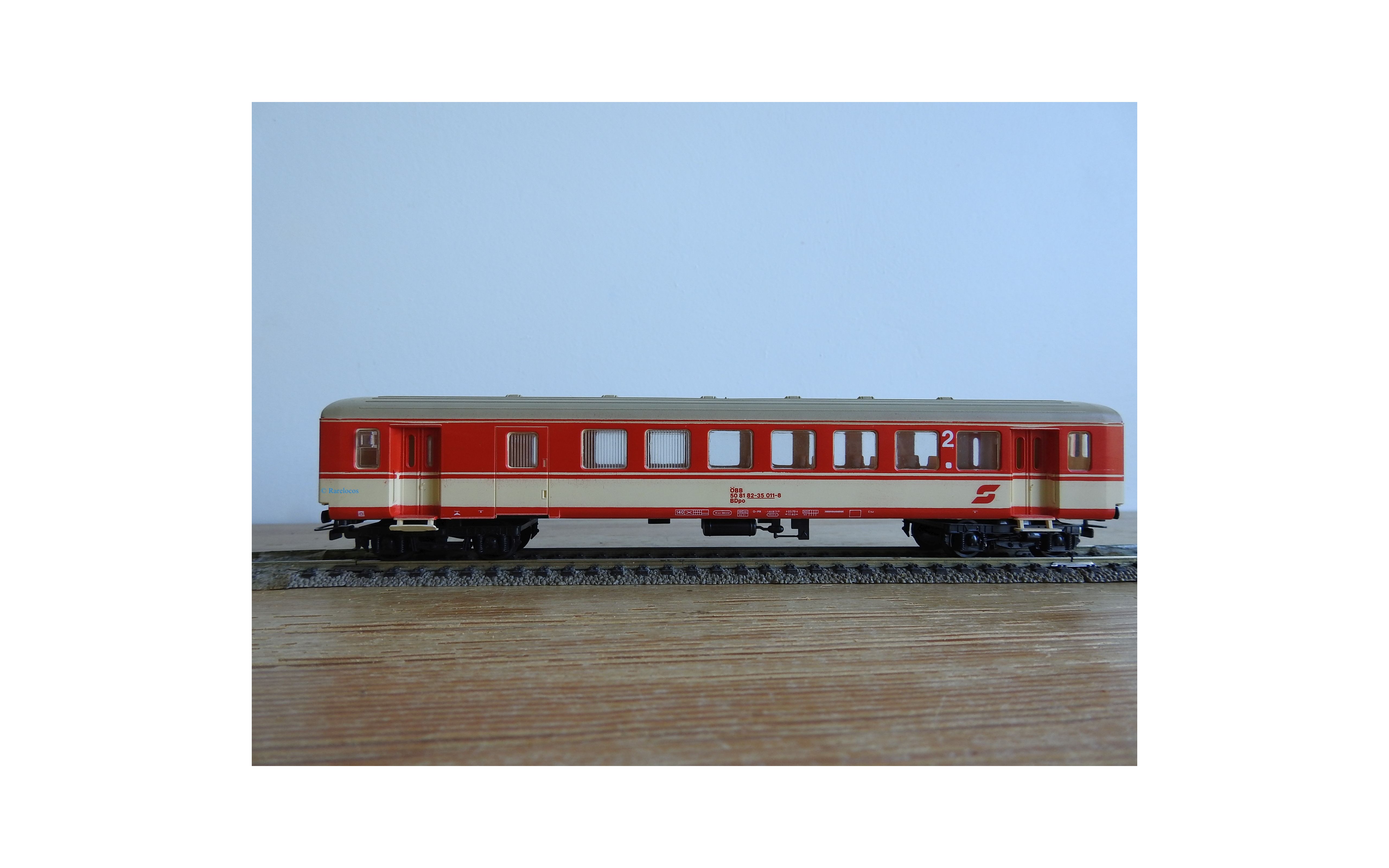 Tillig Zeuke 13952 – Voiture Mixte Voyageurs & Fourgon Bagages (train HO 1/87) – Boîte Abîmée, Modèle Neuf