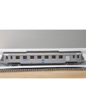JOUEF  4683, voiture grandes lignes inox mixte 1 Cl./ fourgon type AGD  neuf BO
