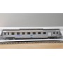 JOUEF  4683, voiture grandes lignes inox mixte 1 Cl./ fourgon type AGD  neuf BO