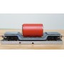TRIX EXPRESS  489 . 8, wagon surbaissé pour charges lourdes Weltrol