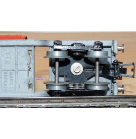 TRIX EXPRESS  489 . 8, wagon surbaissé pour charges lourdes Weltrol