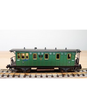 ARNOLD 3040, voiture à plate formes d'extrémité  type Bci pr 98 2 / 3Kl. DRG