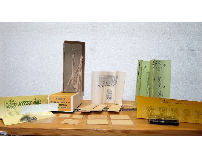 Modèles à construire ferroviaires Athearn Tyco Olympic Cascadian Camino Scale Models Roundhouse Walthers Railway model Kits